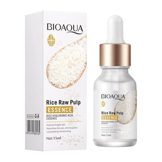 BIOAQUA Rice Serum natural moisturizing anti aging skin care face 15ml